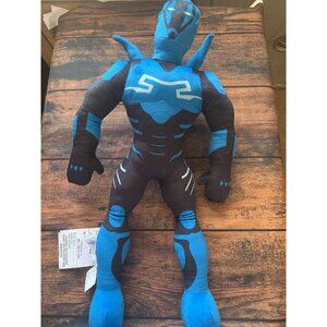 Blue Beetle Plush Action Figure 15" Tall Medium Size Soft Toy Collectible For Ki